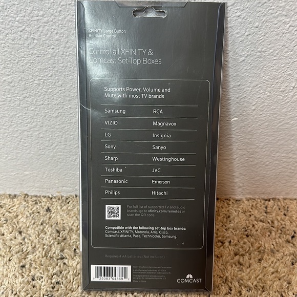 Xfinity - Oversized LARGE REMOTE Control With Backlit Buttons NIP - Picture 2 of 2